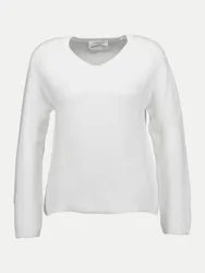 Robert Ley Strickpullover Weiß 42