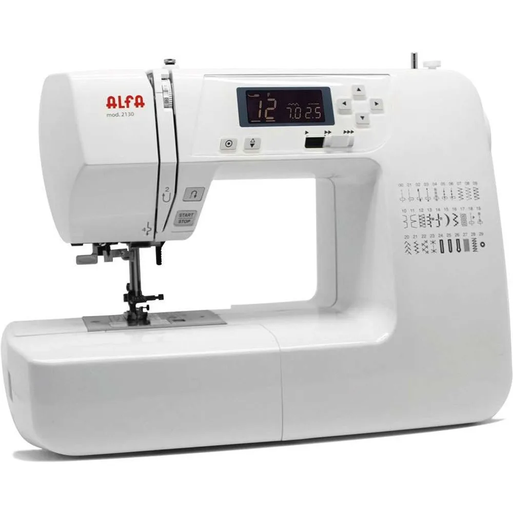 Máquina de coser A2130 con 30 puntadas - Alfa - FashionsVida