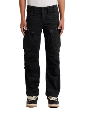 Pantalon Cargo 3d Regular Straight Fit Dark Black 10 Années Garçon - G-Star - FashionsVida