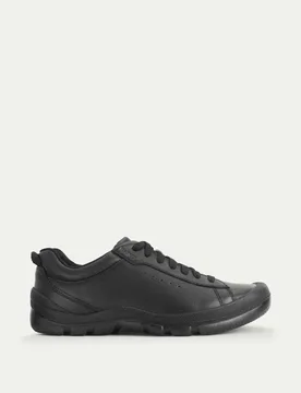 Kids' Leather Lace Schoolwear Shoes (1 Large-10.5 Large) Black male - Start-Rite - FashionsVida