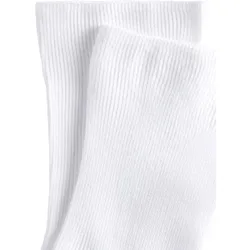 Chaussettes côtelées mi-hautes en coton mélangé