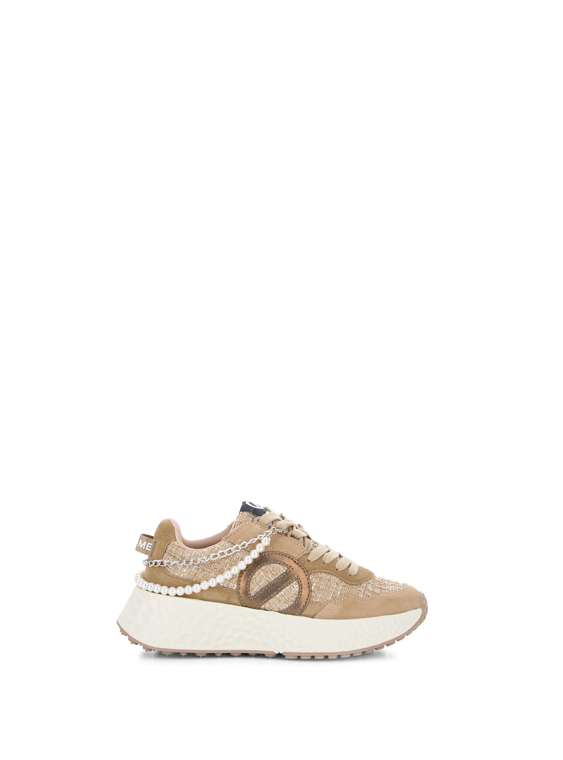 Sneakers in tessuto BEIGE 36 - No Name - FashionsVida