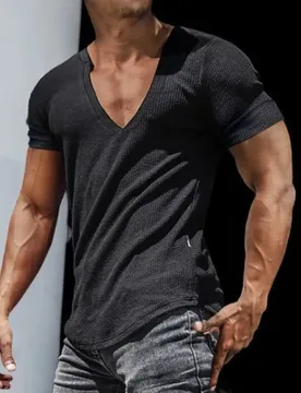 Spring and Summer Short-sleeved Polo Shirt Men's Business Casual Jacquard Lapel Half-sleeved T-shirt Lead Top - Aliexpress - FashionsVida