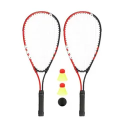 Crossminton Set Red / Grey One Size