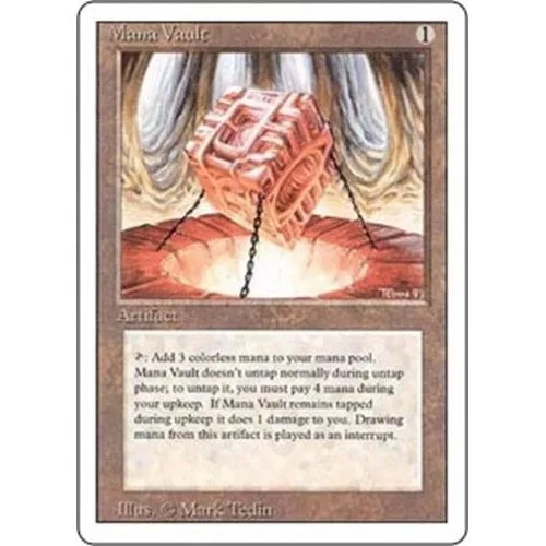 Mana Vault Revised (3rd Edition) - Magic: The Gathering - FashionsVida