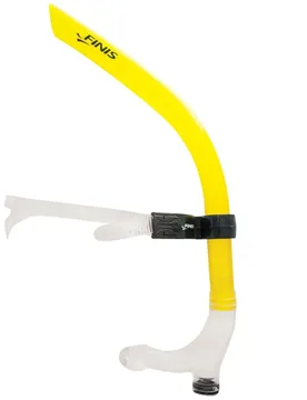 Swimmers Junior Frontal Snorkel Yellow One Size unisex - Finis - FashionsVida