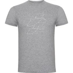 Tuna Short Sleeve T-shirt Heather Grey 2XL Men