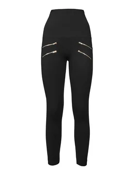 Wärmeleggings "Vera" schwarz S Damen - wedolina - FashionsVida
