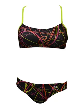 Ras Fluor Bikini Black 38 Women - Ras - FashionsVida