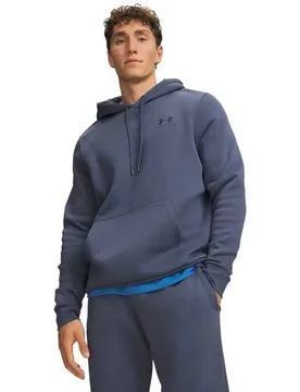 Sweat à Capuche Icon Fleece Gray / Downpour Gray L - Under armour - FashionsVida