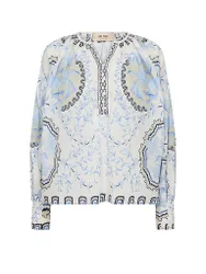 Blusa MMWYLDEORCHID crema M