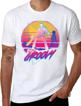Stay Groovy T-Shirt t shirt man casual cotton t shirts high quality T-Shirt - Aliexpress - FashionsVida