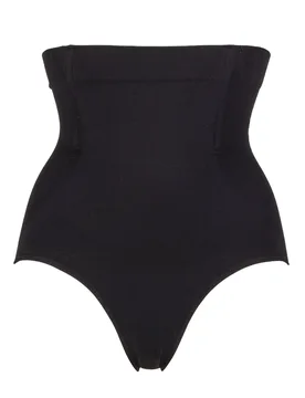 Women's 1 Pack Ambra It’s a Cinch Hi Waist Full Brief Black 14-16 UK - Black - Size: UK 14-16 - SockShop - FashionsVida