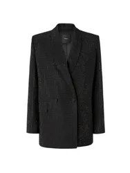 Giacche donna - deledda giacca tinto filo full - nero