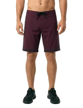 Short De Bain Truce Boardshort Oxblood Red 33 - Mystic - FashionsVida