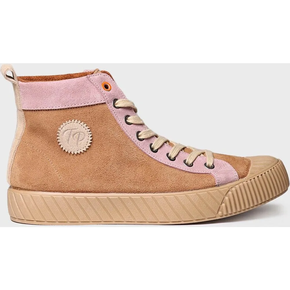 Zapatillas de mujer de serraje con cordones - Toni Pons - FashionsVida