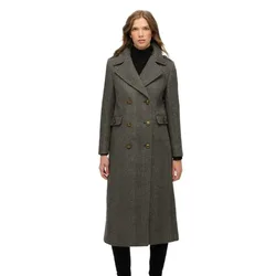 Cappotto Double Breasted Wool Ivory / Black Herringbone M