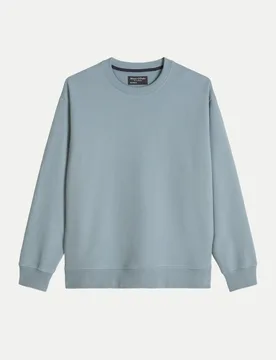Marc O' Polo mit Logo-Stickerei Blau M - Marc O'Polo - FashionsVida