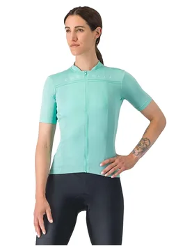 Maglia A Maniche Corte Anima Pool Blue - Castelli - FashionsVida