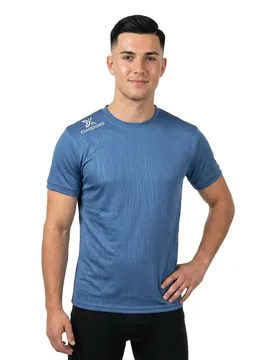 Avenger Short Sleeve T-shirt Blue XL - Oxdog - FashionsVida