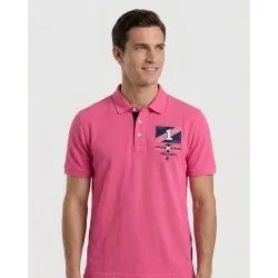 Polo de piqué manga corta de hombre corte classic