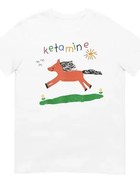 Ketamin Shirt Men's Cotton T-Shirt O-Neck Tees Short Sleeve Clothes Big Size - Aliexpress - FashionsVida
