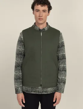 Thorin Mens Canvas Gilet - - Size: XL - Larsson & Co - FashionsVida