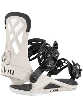Fixations de snowboard freestyle - Rosa Bone en Nylon - Taille 41-43 - Blanc - Union - FashionsVida