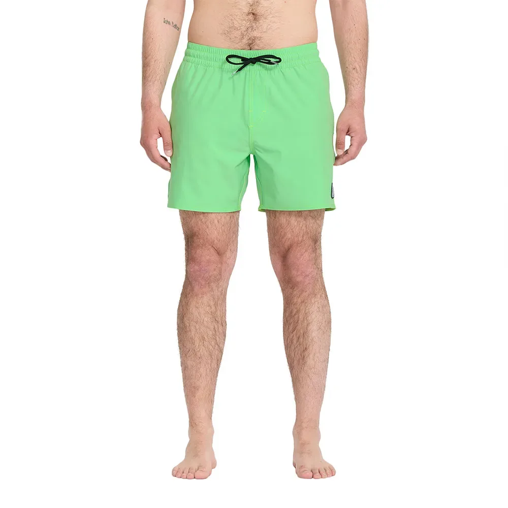 Short De Bain Lido Solid 16´´ Island Green M - Volcom - FashionsVida