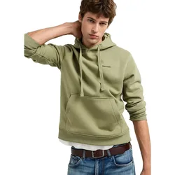 Felpa Con Cappuccio Jefferson Washed Army Green L