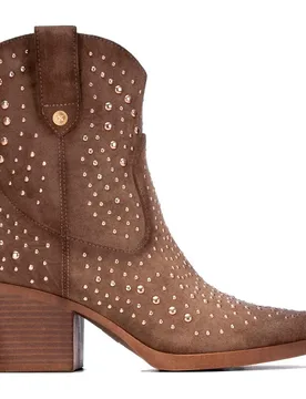 Stivaletti Con Tacco 1619201 Taupe EU 38 - Xti - FashionsVida