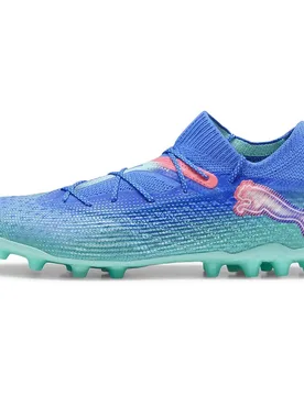 Chaussures De Football Future 7 Ultimate Mg Bluemazing / White / Electric Peppermint EU 43 - Puma - FashionsVida