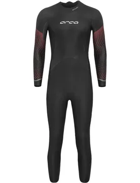 Athlex Float Long Sleeve Neoprene Wetsuit Red Buoyancy 9 Men - Orca - FashionsVida