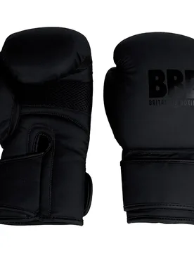 Gants De Boxe De Sparring Matte Black 14 oz - Bbe Boxing - FashionsVida