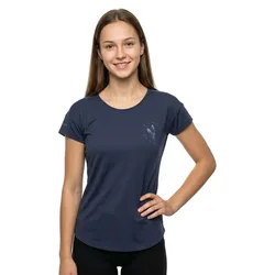 Maglia Da Enduro A Maniche Corte Trail Flow Dri Dark Blue / Metal Blue