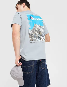 Mountain T-Shirt - Herren, Grau - male - Size: L - Berghaus - FashionsVida