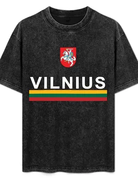 Lithuania Vilnius City Lietuvos Jersey Design T-Shirt - Aliexpress - FashionsVida