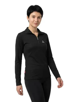 T-shirt à Manches Longues Transtex Basic Black 4XL - Loeffler - FashionsVida