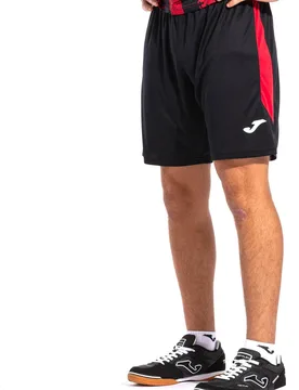 Glasgow pantalones cortos futbol Negro (M) - Joma - FashionsVida