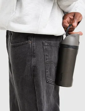 FreeSip 0.47L Water Bottle Kids, Grau - unisex - Size: 0.47L - Owala - FashionsVida
