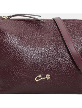 Bolso crossbody piel montgo con cremallera - Cats - FashionsVida