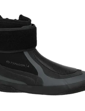 Raceline Neoprene Booties Black / Graphite UK 12-12.5 Men - Typhoon - FashionsVida