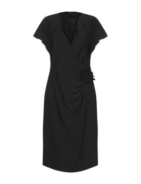Vestido midi Mujer Negro 40 Mujer - Clips - FashionsVida