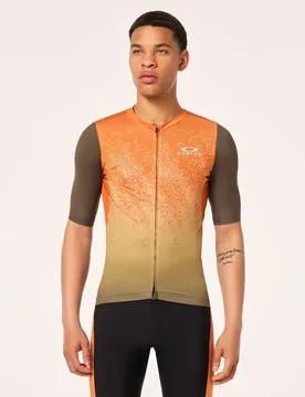 Apparel Maglia A Maniche Corte Endurance Dazzle Camo Orange / Green Pixel Pt - Oakley - FashionsVida