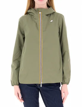 Giubbino antivento VERDE OLIVA XL - K-way - FashionsVida