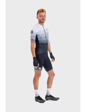 Maglia ciclismo PR-R MAGNITUDE bianco - ALE' - FashionsVida
