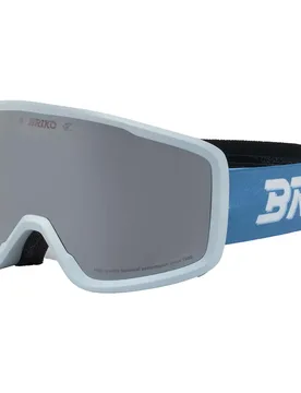 Masque De Ski Chill Blue Polo Pink Silver Mirror/CAT2 Homme - Briko - FashionsVida