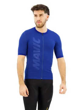 Maglia A Maniche Corte Aksium Royal Blue - Mavic - FashionsVida