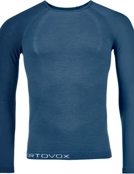 Sous-vêtement thermique - 120 Comp Light LS M Light Nunatak en Laine - Taille XL - Bleu - Ortovox - FashionsVida