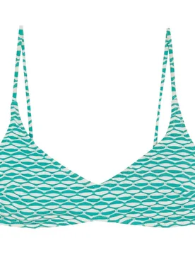 Top de bikini Vela Aurora con estructura y foams extraíbles - Robin Collection - FashionsVida